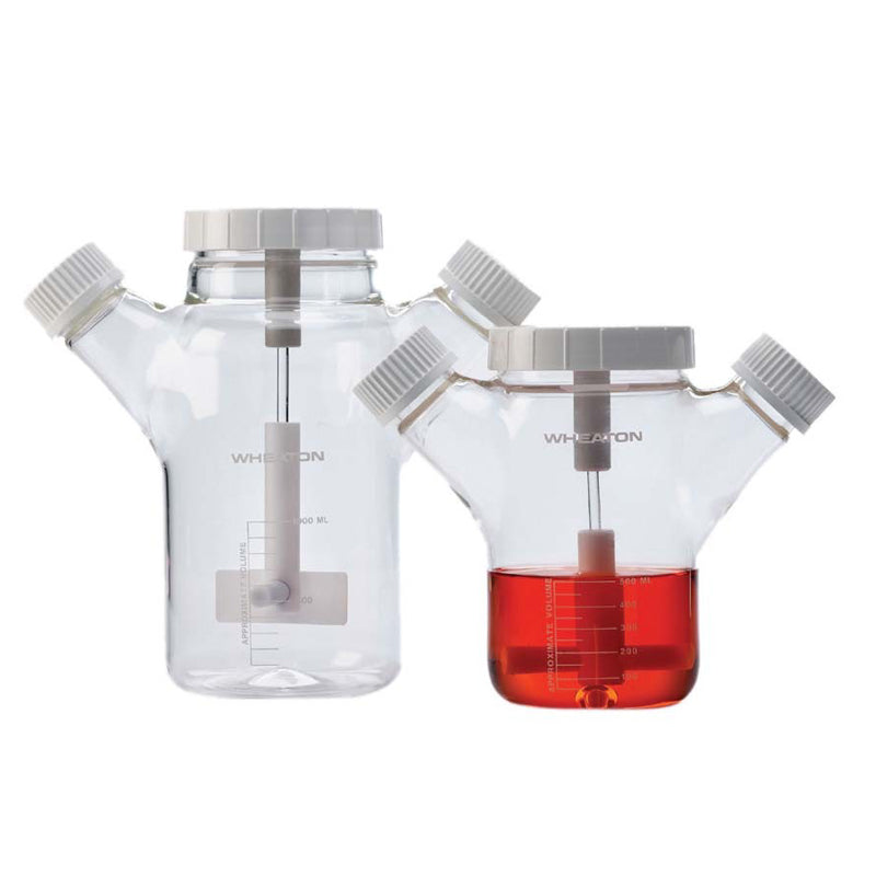 WHEATON Celstir bilateral arm cell culture flask