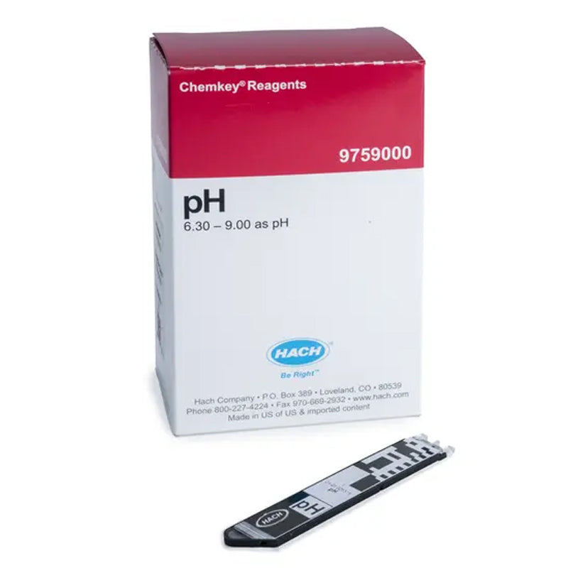HACH pH Chemkey® Reagents (box of 25) PN.9759000