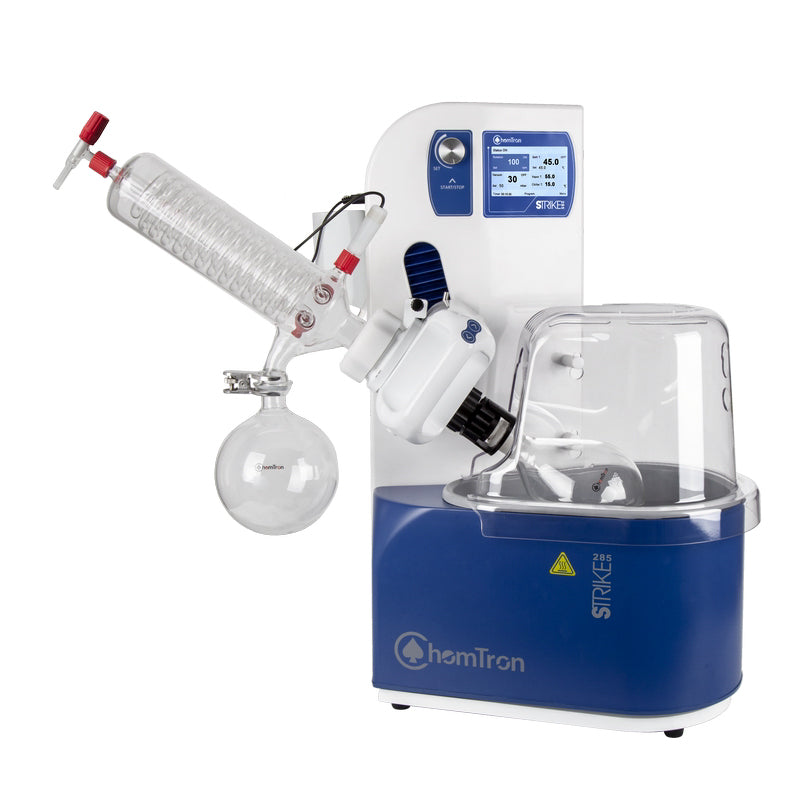 ChemTron Lab Rotary Evaporator Strike 285 Vertical glassware(Slanting glassware)(* Please Contact Us for the Best Quote and to Confirm Delivery Time)