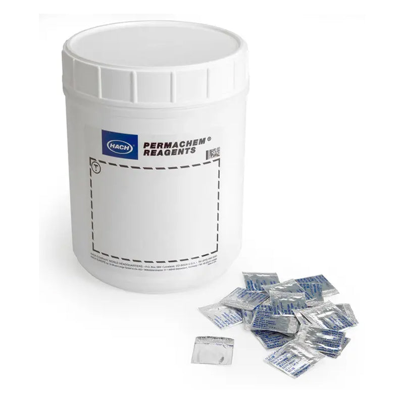 HACH DPD Free Chlorine Reagent Powder Pillows, 25 mL pk/1000 PN.1407028