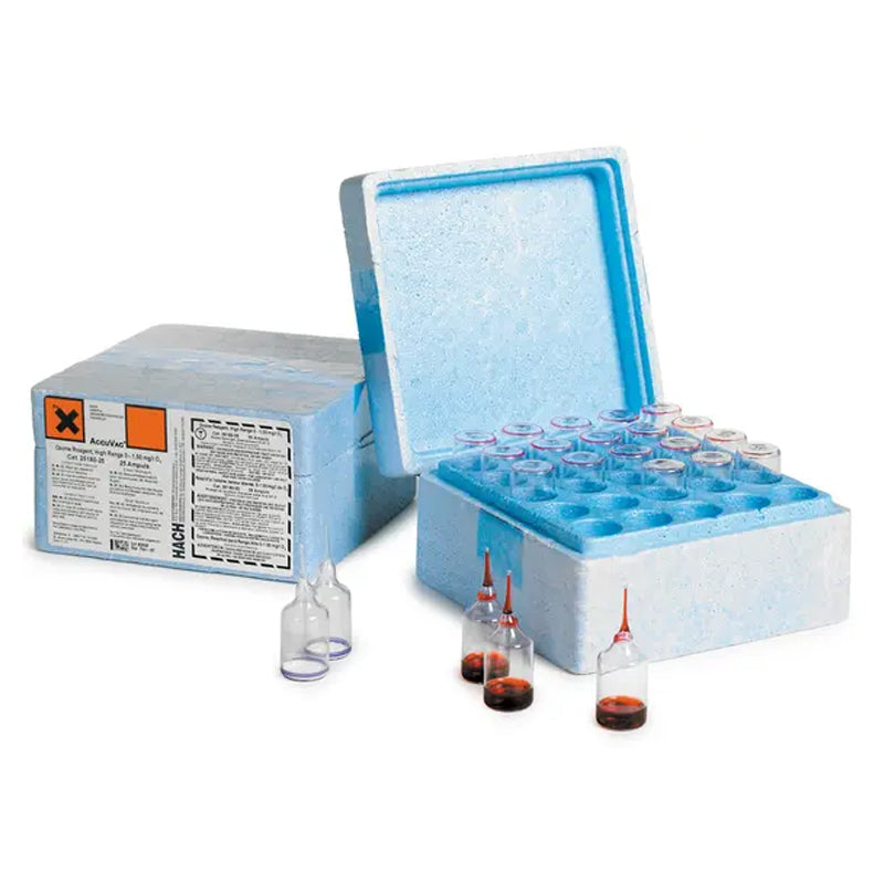 HACH Ozone Accuvac, 0.01-1.5 mg/L O₃ PN.2518025