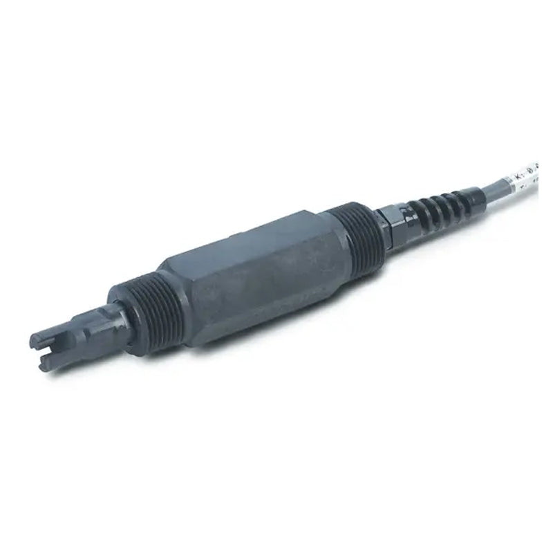 HACH General Purpose Contacting Conductivity Sensor, PPS Body, Low Conductivity (k=0.5) PN.3433B8A