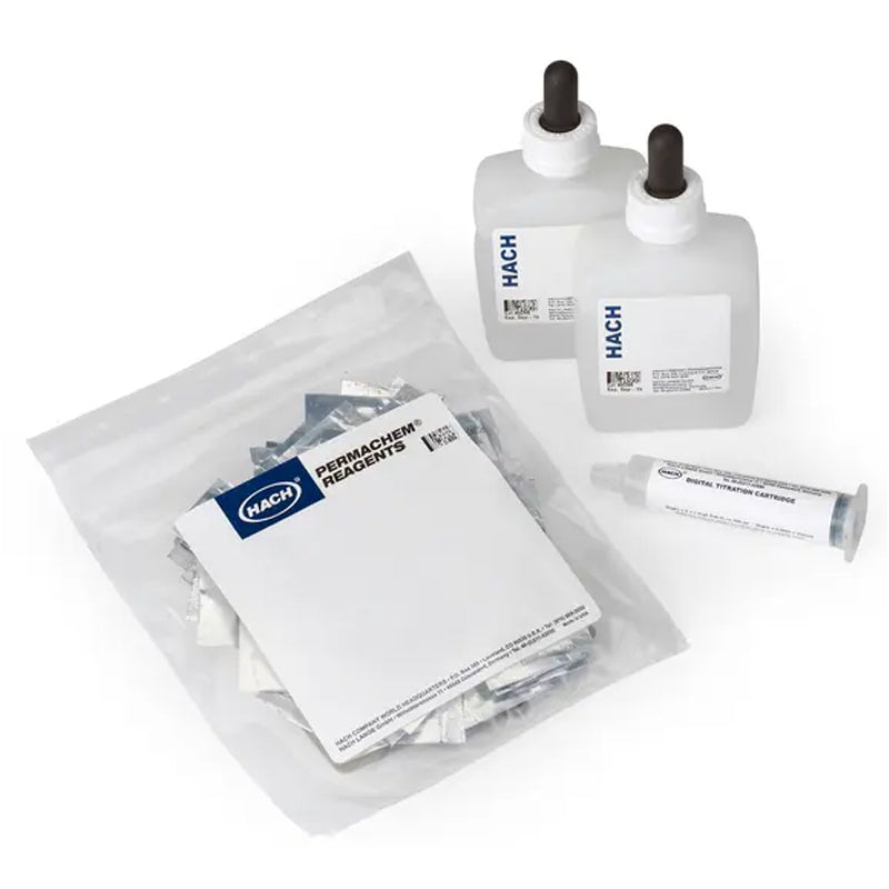 HACH Hardness (Calcium) Reagent Set, HR, Digital Titrator PN.2447500