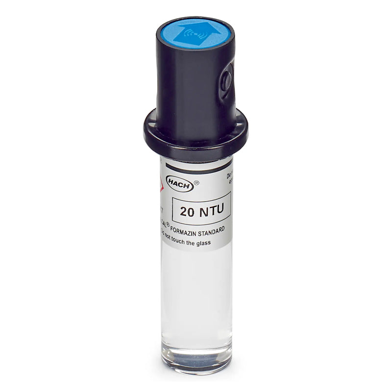 HACH Stablcal® Calibration Vial, 20 NTU, without RFID for TU5200, TU5300sc, and TU5400sc Laser Turbidimeters Turbidimeters PN.LZY899