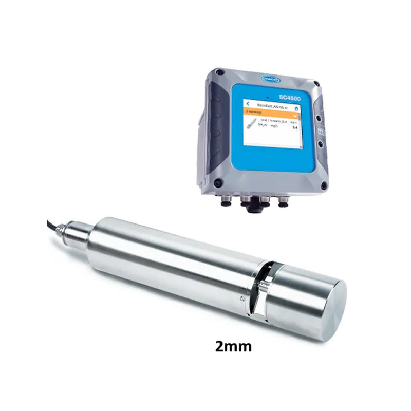 HACH UVAS plus sc Sensor, 2 mm path length, with SC4500 Controller PN.LXV525.97KTO030