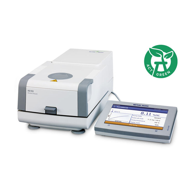 Mettler Toledo Laboratory Weighing Moisture measuring instrument Halogen Moisture Analyzer HS153 Mettler Toledo HS153 Mettler Toledo 30019876