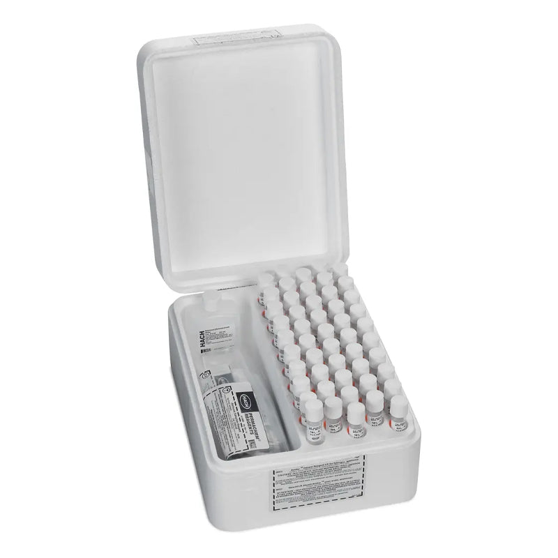 HACH Nitrogen-Ammonia Reagent Set, TNT, AmVer (Salicylate),Low Range PN.2604545
