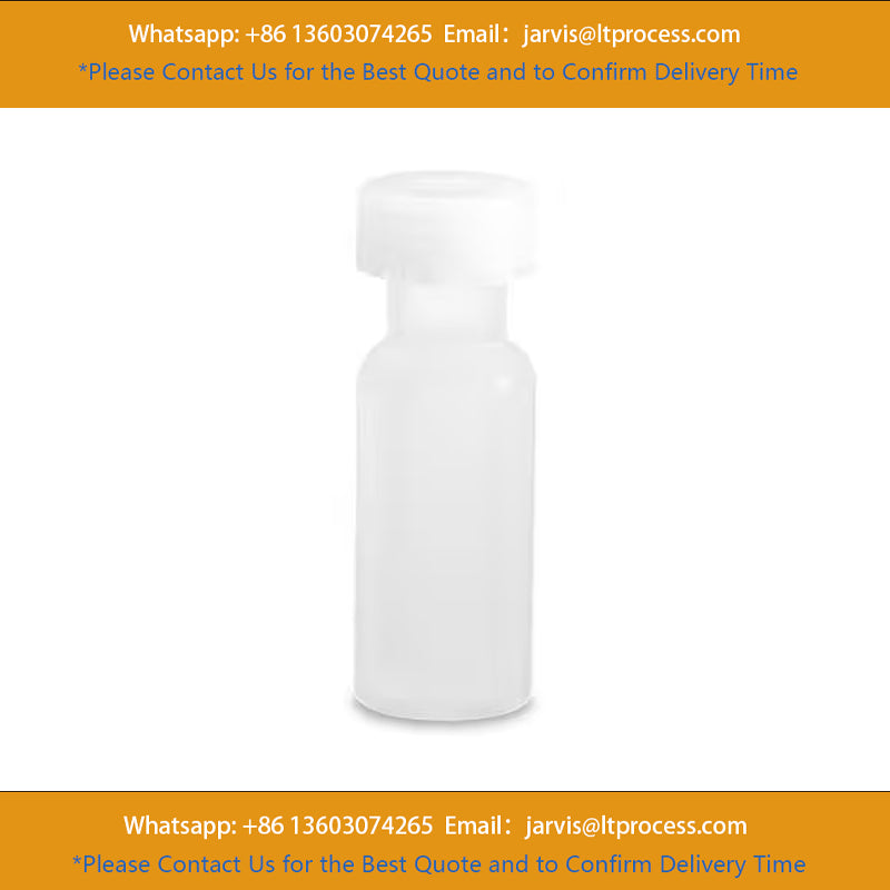 Waters 186005230 Polypropylene 12 x 32 mm Screw Neck Vial, with Polyethylene Septumless Cap, 700 µL Volume, 100/pk