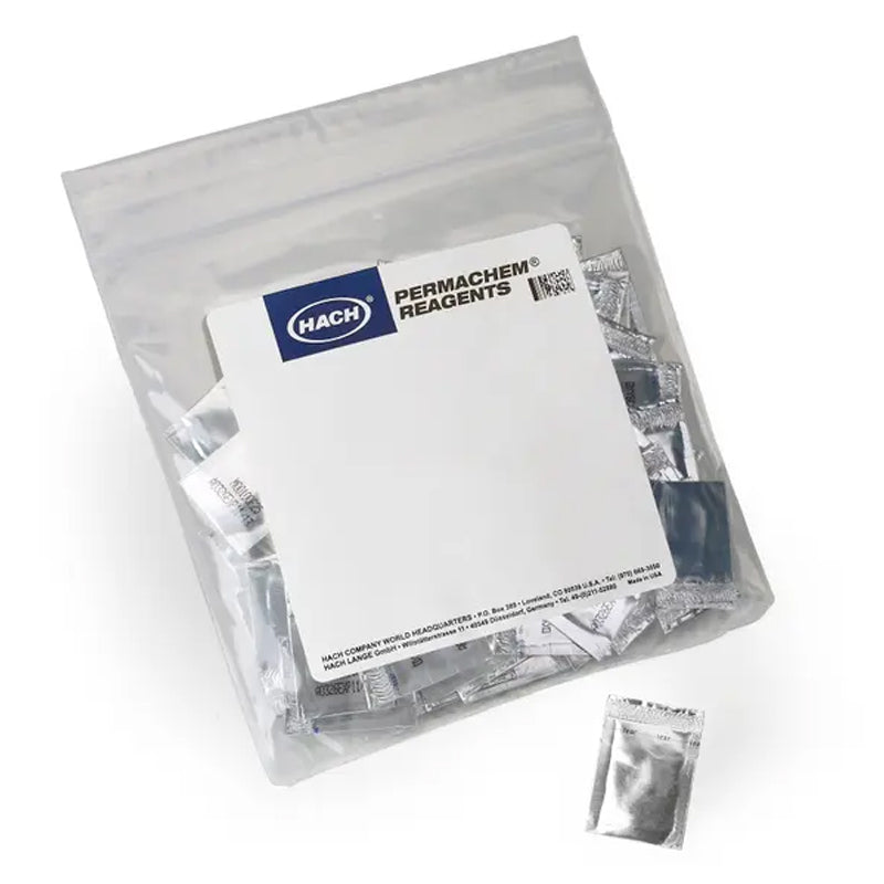 HACH DPD Total Chlorine Reagent Powder Pillows, 25 mL, pk/100 PN.1406499