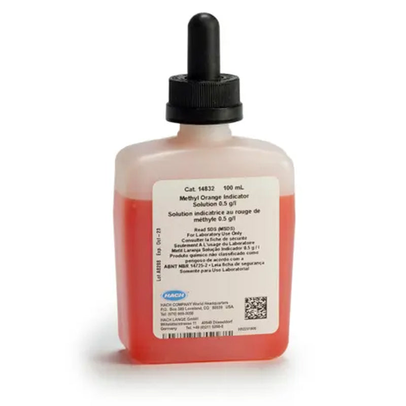 HACH Methyl orange indicator solution, 100 mL MDB PN.14832