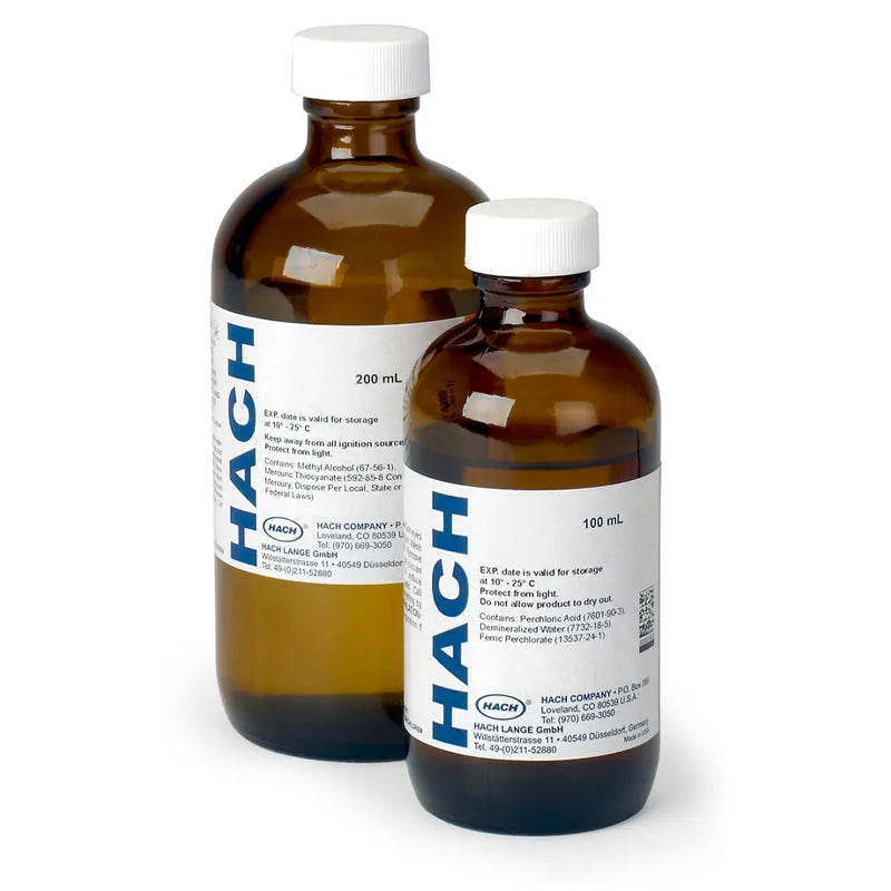 HACH COD Standard Solution, 800 mg/L as COD, 200 mL PN.2672629