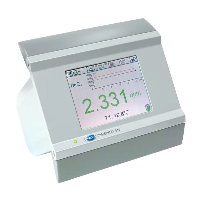 HACH Orbisphere 511 Controller N₂ (TC), Panel Mount, 100-240 VAC, 0/4-20mA, Profibus, Ext. Press. PN.511E00/P1C1P000