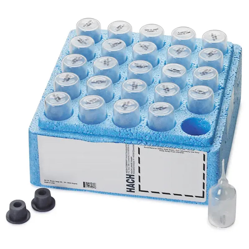 HACH DPD Free Chlorine Reagent Accuvac® Ampules, pk/25 PN.2502025