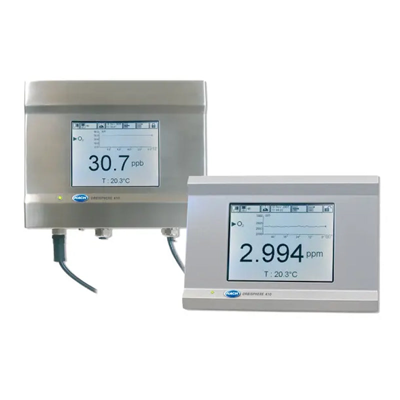 HACH Orbisphere 410M Controller O₂ (LDO), 1 Channel, Wall Mount, 100-240 VAC, 0/4-20mA, RS485 PN.410M/W1C00000
