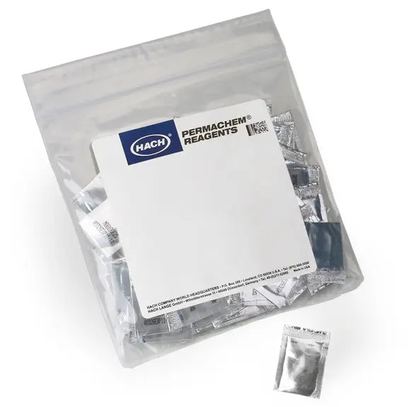 HACH DPD Free Chlorine Reagent Powder Pillows, 5 mL, PK/100 PN.1407799