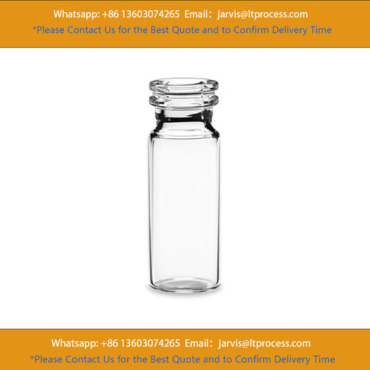 Waters WAT094219 Clear Glass 12 x 32 mm Snap Neck Vial, 2 mL Volume, 100/pk