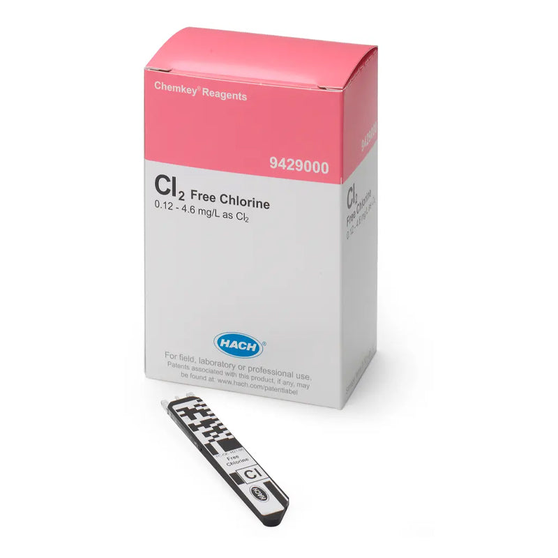 HACH Free Chlorine Chemkey® Reagents (Qty 300) PN.8499300