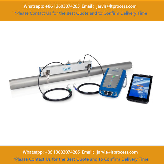 KROHNE OPTISONIC 6300 P Ultrasonic clamp-on flowmeter for temporary flow measurement of liquids
