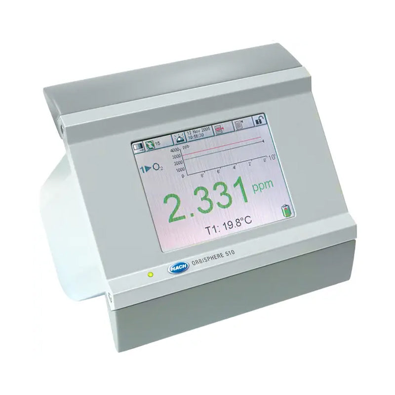 HACH Orbisphere 510 Controller O₂ (EC), Panel Mount, 100-240 VAC, 0/4-20mA, External Pressure Sensor Connection PN.510A00/P1C0P000