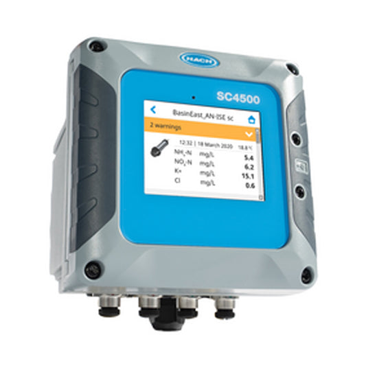 HACH SC4500 Controller, Prognosys, 5x mA Output, 2 Digital Sensors, 100-240 VAC, without power cord PN.LXV525.99A11551&LXV525.99A11554