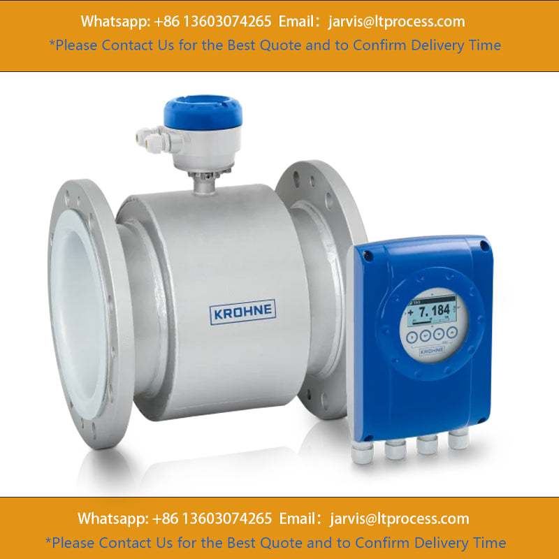 KROHNE OPTIFLUX 4050 Electromagnetic flowmeter for basic applications with abrasive and aggressive liquids