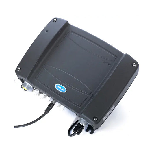 HACH SC1000 Probe Module, 4 Sensor Connectors, 4 mA Output, 4 mA/digital Input, Modbus 485, 4 Relays, 100-240 VAC, with US plug PN.LXV400.99.5B522
