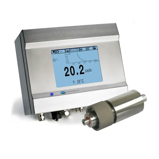 HACH Orbisphere 410K Controller, 1 Channel, LDO Luminescent Dissolved Oxygen (O₂), wall mount, 100-240 VAC, 4-20 mA, RS485 PN.410K/W1C00000