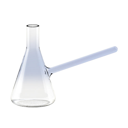 WHEATON culture flasks for suspension culture, without lids.