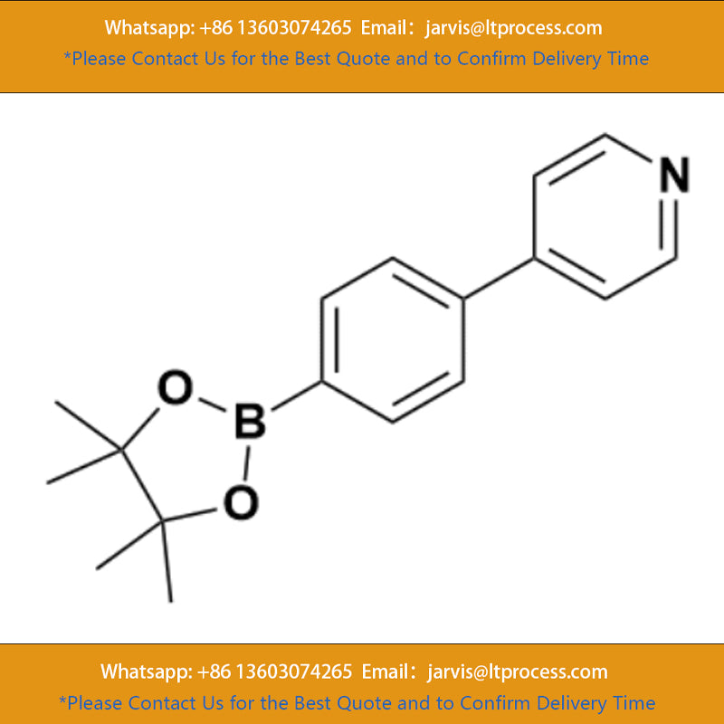 TITAN Adamas 4-(4-(4,4,5,5-Tetramethyl-1,3,2-Dioxaborolan-2-yl)Phenyl)Pyridine | 98%+ CAS No.:1009033-87-7