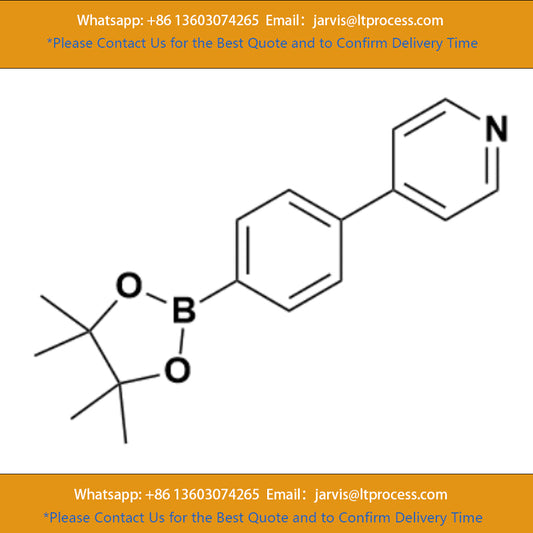 TITAN Adamas 4-(4-(4,4,5,5-Tetramethyl-1,3,2-Dioxaborolan-2-yl)Phenyl)Pyridine | 98%+ CAS No.:1009033-87-7