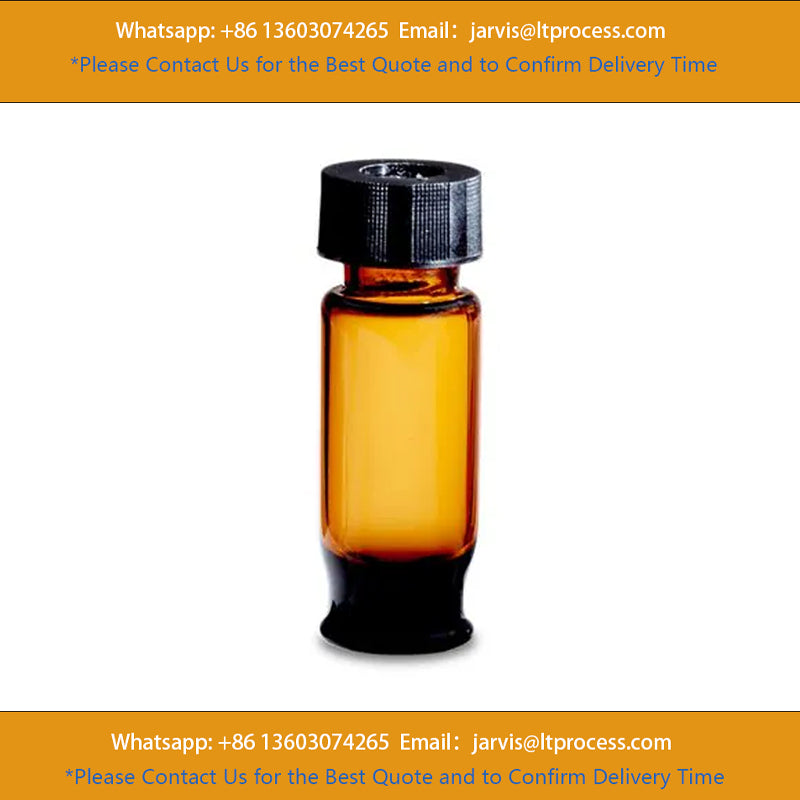 Waters 186005670CV TruView pH Control LCMS Certified Amber Glass, 12 x 32 mm, Screw Neck Vial, Max Recovery, with Cap and preslit PTFE/Silicone Septum, 1.5 mL Volume, 100/pk