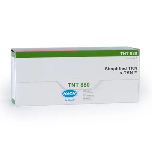 HACH Simplified TKN (s-TKN) TNTplus Vial Test (0-16 mg/L N), 25 Tests PN.TNT880