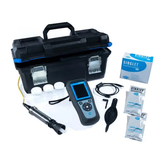 HACH HQ2100 Portable Multi-Meter with Rugged Field Conductivity Electrode, 5 m Cable PN.LEV015.80.21007