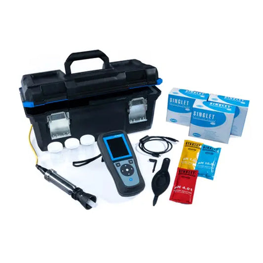 HACH HQ1130 Portable Dissolved Oxygen Meter with Rugged Field Dissolved Oxygen Electrode, 5 m Cable. PN.LEV015.80.11302