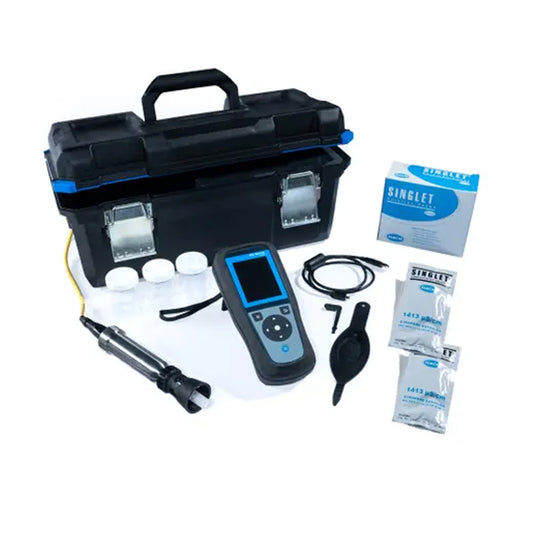 HACH HQ4100 Portable Multi-Meter with Rugged Field Conductivity Electrode, 5 m Cable PN.LEV015.80.41005