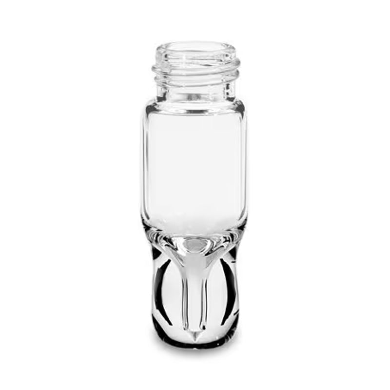 Waters 186002805 Clear Glass 12 x 32 mm Screw Neck Total Recovery Vial, 1 mL Volume, 100/pk