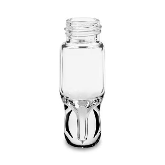 Waters 186002805 Clear Glass 12 x 32 mm Screw Neck Total Recovery Vial, 1 mL Volume, 100/pk