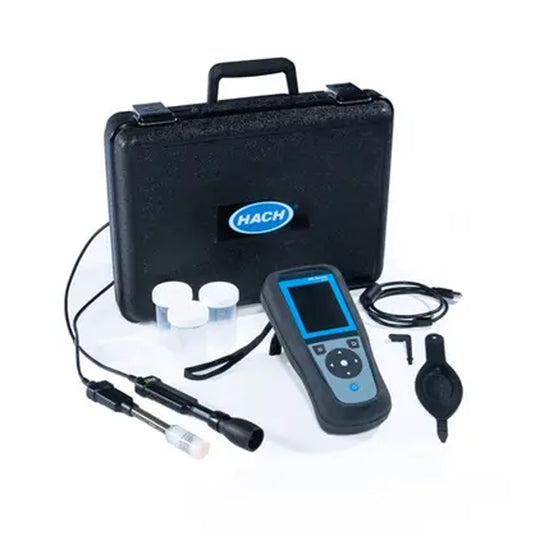 HACH HQ2200 Portable Multi-Meter with Gel pH PHC201 and Conductivity Electrodes, 1 m Cables PN.LEV015.80.22003