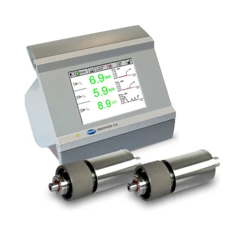 HACH Orbisphere K1100 Luminescent Dissolved oxygen (LDO) sensor for in-line applications, 0-2000 ppb, 28 mm Orbisphere fitting PN.K1100-S00
