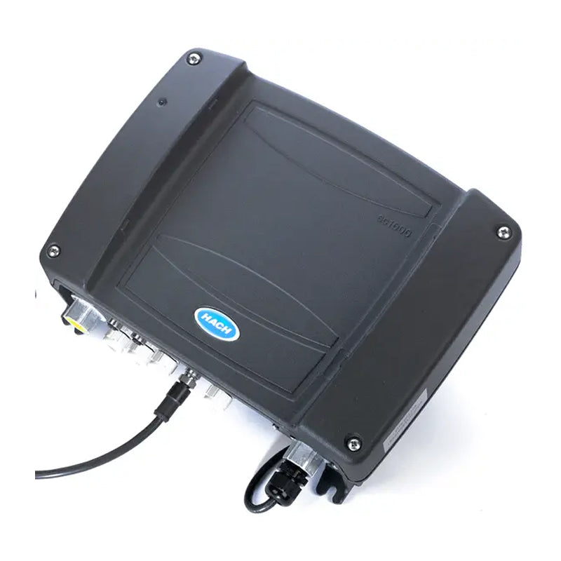 HACH SC1000 Probe Module, 4 Sensor Connectors, 4 mA Output, 100-240 VAC with Conduits PN.LXV400.99.10172