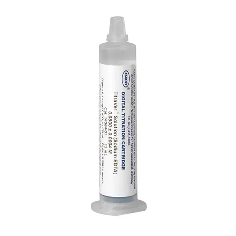 HACH Sodium Hydroxide Digital Titrator Cartridge, 1.600 N PN.1437901