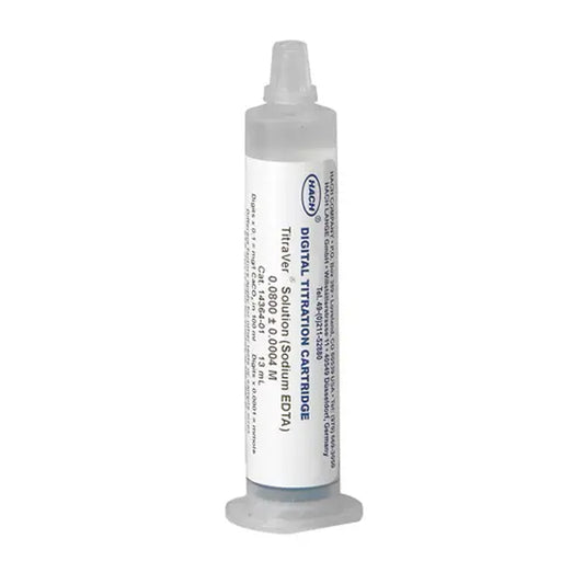 HACH Sodium Hydroxide Digital Titrator Cartridge, 1.600 N PN.1437901
