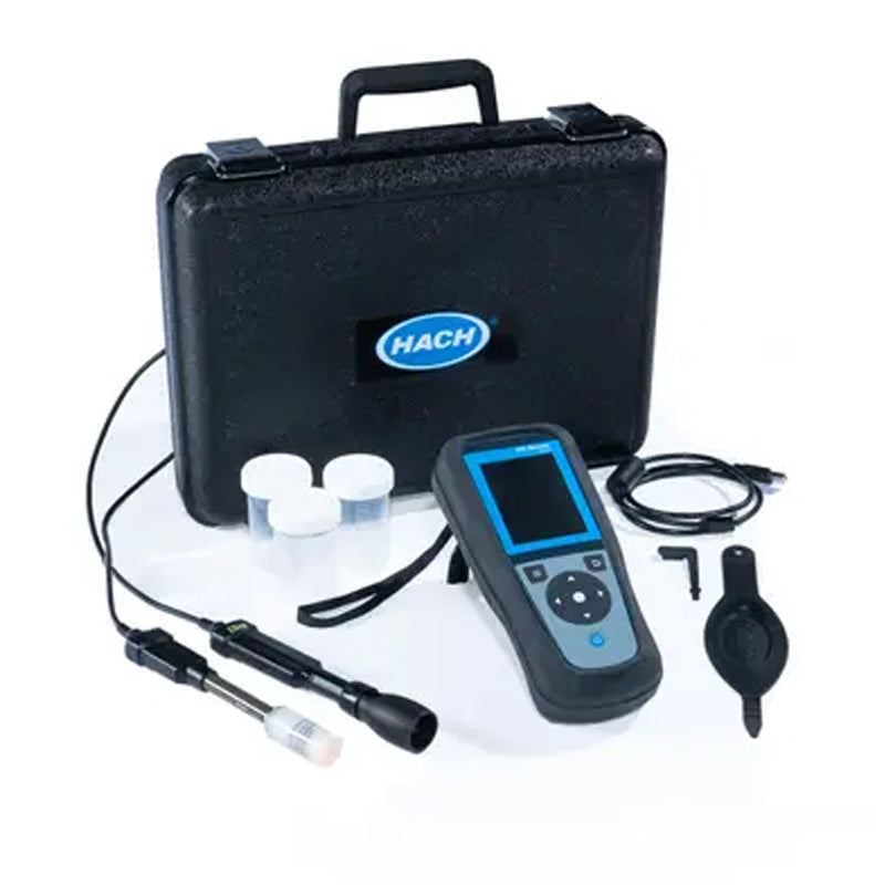 HACH HQ4200 Portable Multi-Meter with Gel pH PHC201 and Conductivity Electrode, 1 m Cables PN.LEV015.80.42001