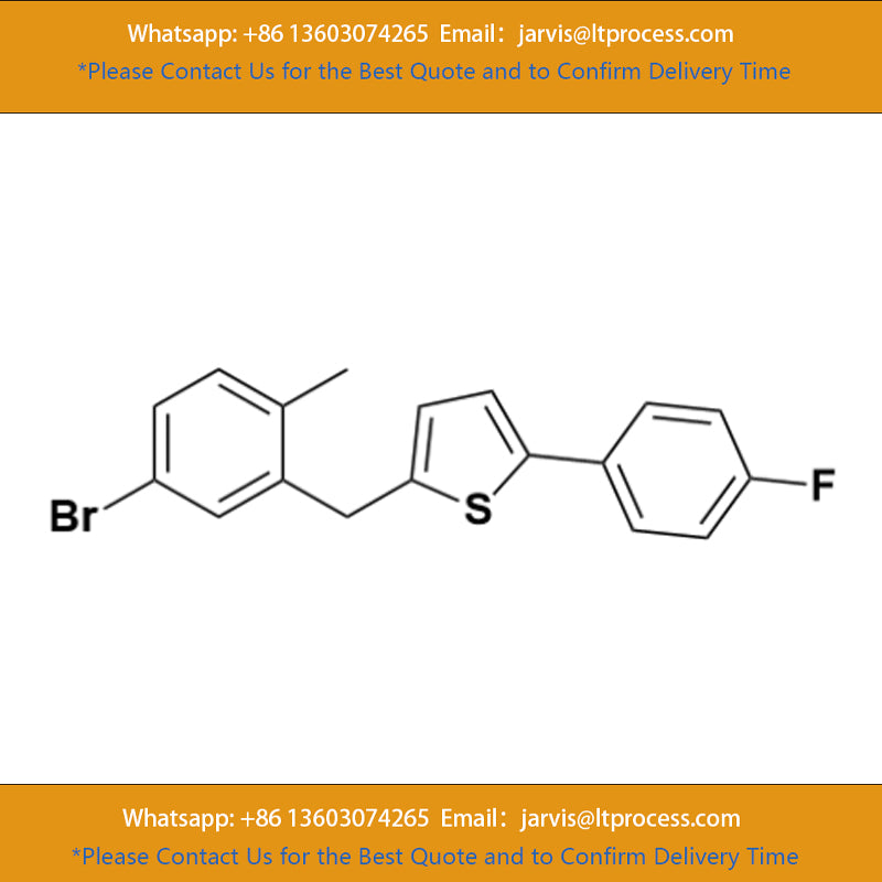 TITAN Adamas 2-(5-Bromo-2-Methylbenzyl)-5-(4-Fluorophenyl)Thiophene | 98%+(GC-MS) CAS No.:1030825-20-7