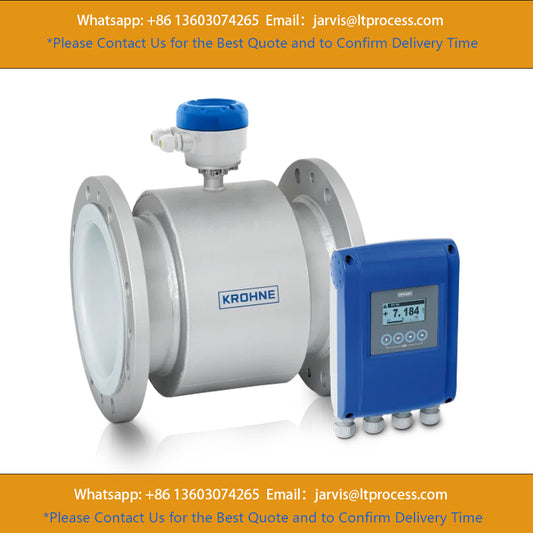 KROHNE OPTIFLUX 4100 Electromagnetic flowmeter for standard applications with abrasive and aggressive liquids