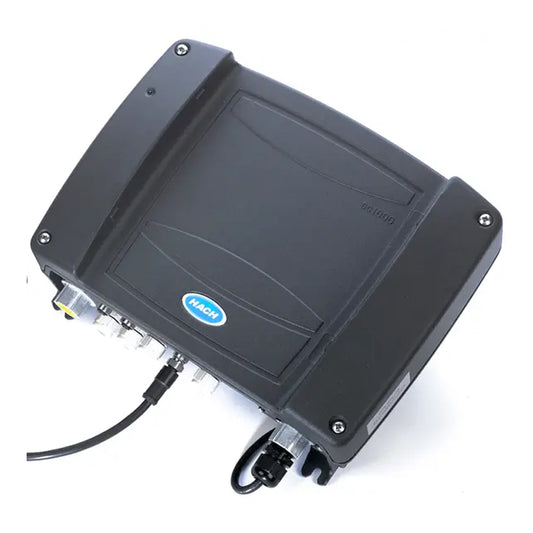 HACH SC1000 Probe Module, 4 Sensor Connectors, 4 mA Output, 4 mA/digital Input, 4 Relays, 100-240 VAC with Conduits PN.LXV400.99.1R572