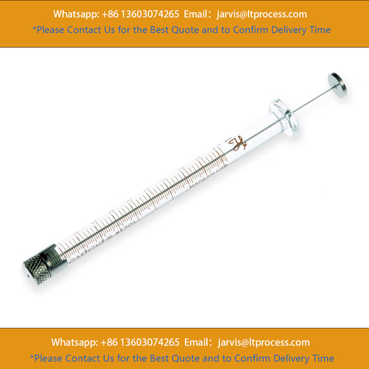 Hamilton 7653-01 10 µL, Gastight Syringe, Small Removable Needle (RN), PN: 7653-01