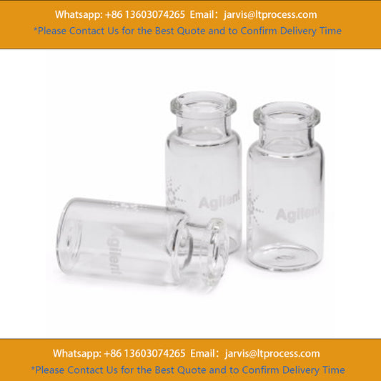 Agilent Technologies 5182-0838 Vial, crimp top, headspace, Clear, certified, flat bottom, 10 mL