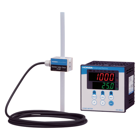 HORIBA Flat Carbon Sensor Conductivity Meter HE-960LF / FS-09F-1/2