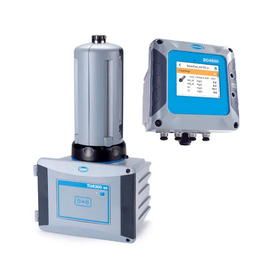 HACH TU5300sc Low Range Laser Turbidimeter, EPA Version, Automatic Cleaning Module, Flow, with SC4500 Controller, 1 Ch PN.LXV525.CNKTO012